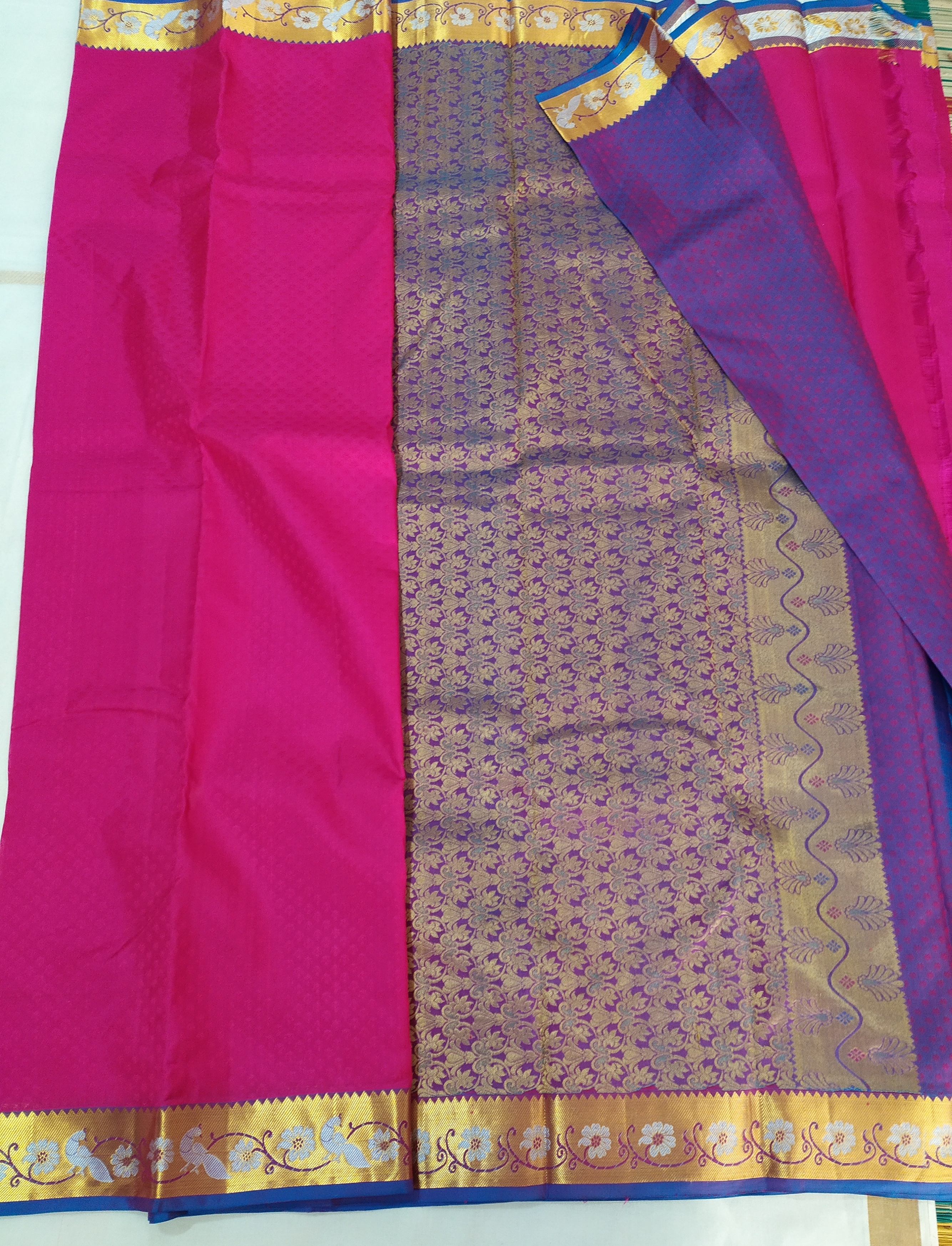 Available In Multicolour Pure Silk Little Border Sarees