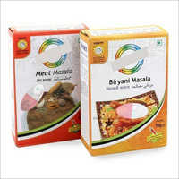 Printed Masala Packaging Box