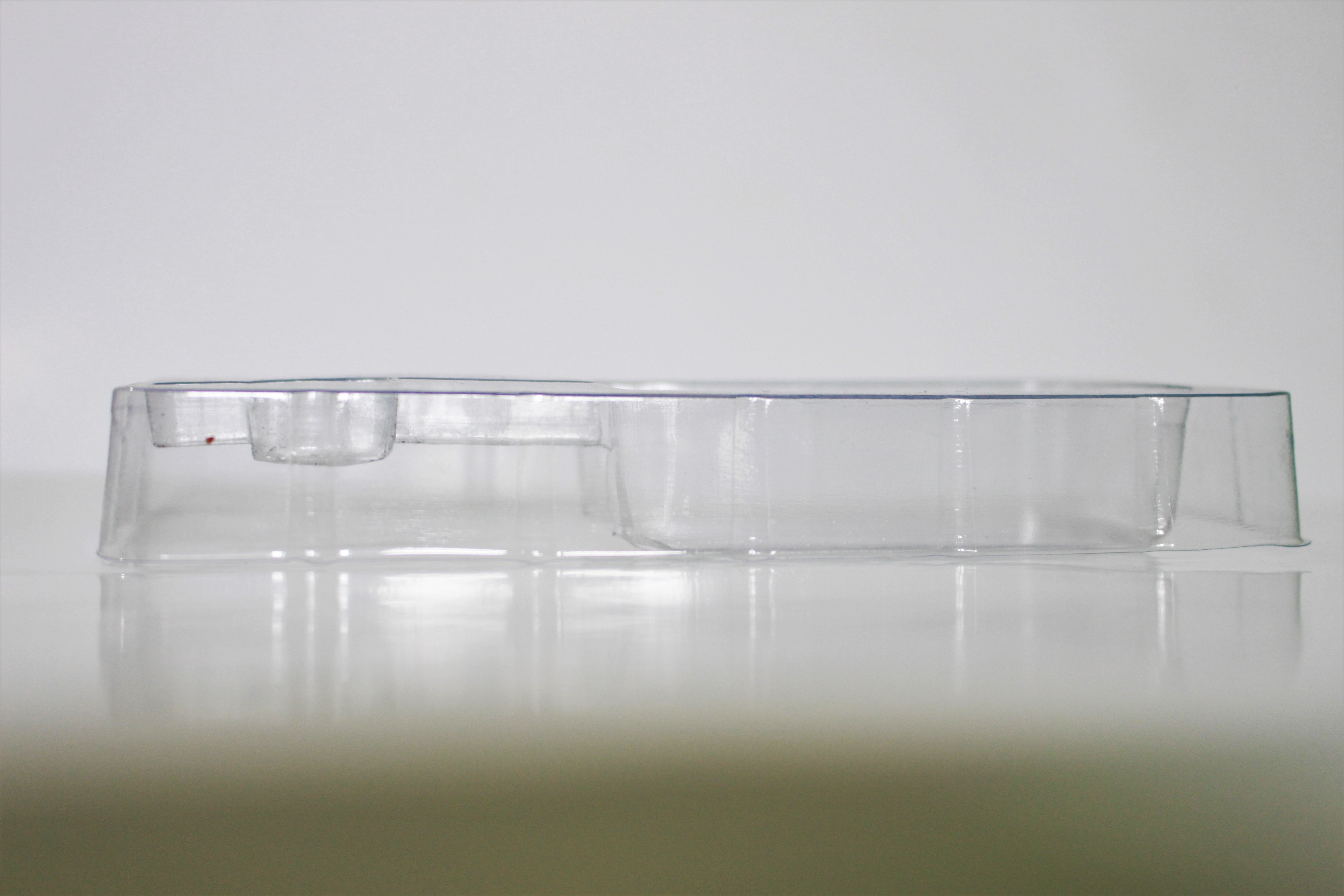 Usb Cable Tray Blister - Pvc, Rectangular Shape With Smooth Edges | Transparent Design For Clear Visibility