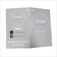 कोई भी कस्टमाइज्ड शेप रिसाइकिल्ड पेपर हैंग टैग