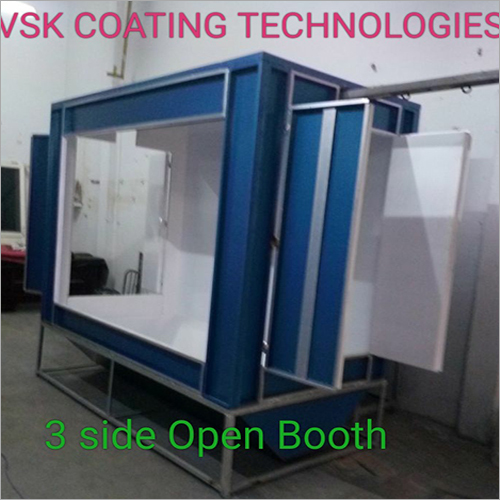 Low Energy Consumption Three Side Open Booth