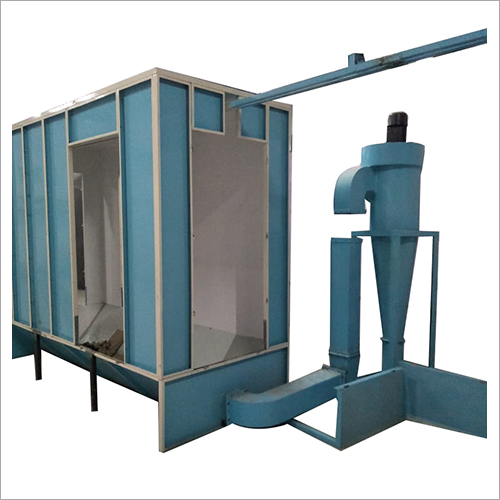 Industrial Powder Coating Booth - Stainless Steel, Manual Automation, Customizable Heating Mode | Electric Power Source, 220-350 Volt, Requires Air-flow Direction