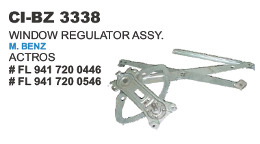 Window Regulator Assy M Benz Truck Actros Vehicle Type: 4 Wheeler