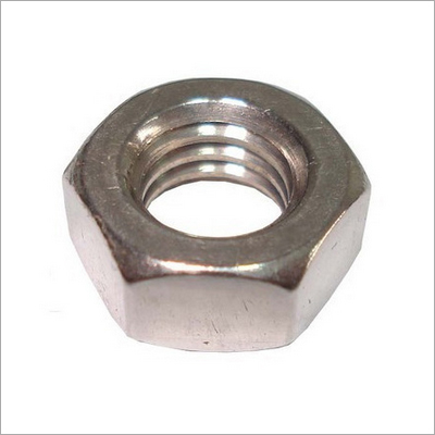 Sliver Finished Hex Nut
