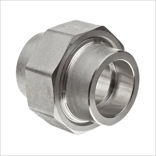 Socket Weld Union Fitting - Stainless Steel, Galvanized Finish | AISI Standard, Welded Type for Enhanced Durability and Reliability