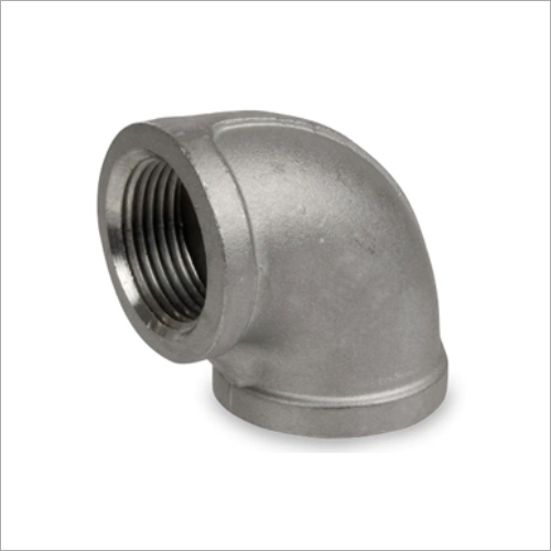 Pipe Threaded Elbow - Stainless Steel, AISI Standard, Galvanized Surface Treatment - Threaded Type for Durable Piping Solutions