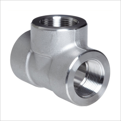 Threaded Pipe Tee - Stainless Steel, AISI Standard, Threaded Type | Galvanized Finish for Enhanced Durability and Corrosion Resistance
