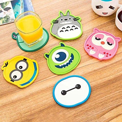Silicone Tea Coaster - Various Shapes and Sizes | Durable Silicone Material, Custom Color Options, Premium Finish, Bulk Quantity of 10,000 Pieces