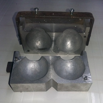 Silver Ball Candle Making Moulds