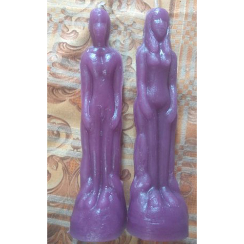 Purple Male Female Candle Moulds