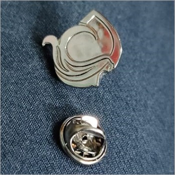 सिल्वर एफैबेटिकल लैपल पिन