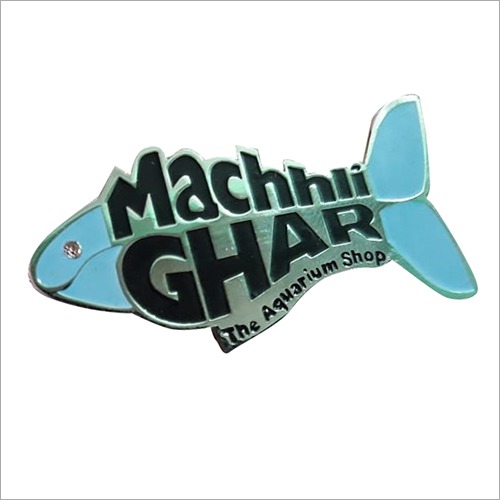 Fish Shaped Lapel Pin - Brass, Different Sizes Available, Black & Blue Colors | Hardness, Precisely Designed, Customizable Options