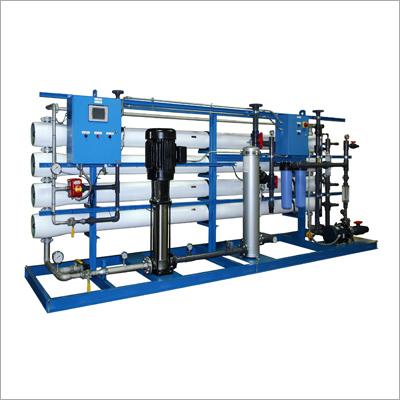 Reverse Osmosis Plant - Stainless Steel, Variable Capacity, Blue Color, 100-500 PSI Pressure, 3-15 kW Power | Effluent & Wastewater Purification, Hydrogen Production, Car Washing, Food Processing