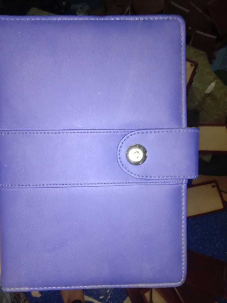 Leather Notebook Diary - Standard Size, Available In Various Colors | Eco-friendly, Durable, Easy To Clean, Perfect Binding, Lightweight, Ideal For Daily Use
