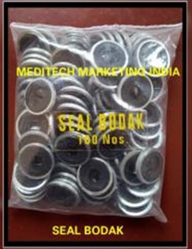 SEAL BODAK FOR ANESTHESIA - Rubber Material, Black Color | Medical Use, Free Shipment on Bulk Purchase, Contract Manufacturing Service