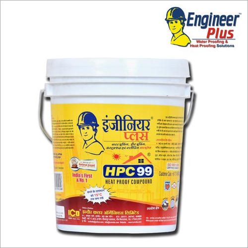 Hpc-99 Heat Proofing Chemical - Solid Heat Resistant Paint, 130% Refractive Rate | Uv & Ir Resistant, Low Water Absorption, Anti-fungal, Energy Saving
