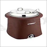 NEW SHAPE SOUP POT BROWN