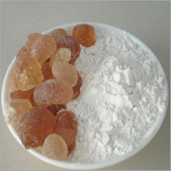 White Fibre Gum Powder