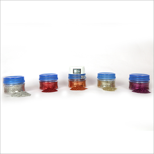Sparkle Glitter Powder - Polyester Material, Multicolor Irregular Shapes | Various Sizes In Convenient Jars