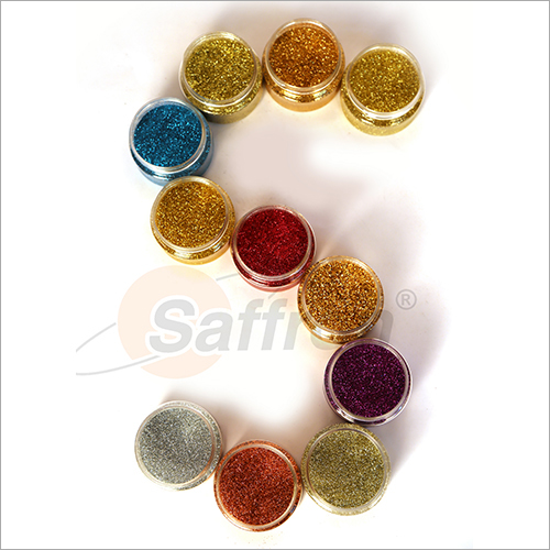 Sparkle Glitter Powder - Polyester Material, Multicolor Irregular Shapes | Various Sizes In Convenient Jars