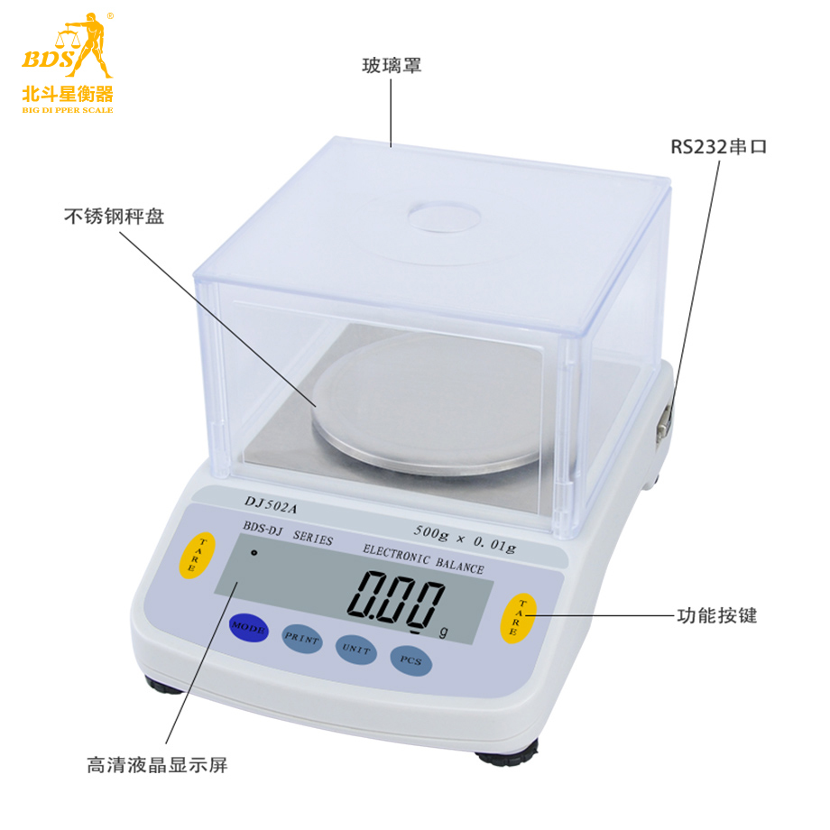 Bds Dj 502a Precision Balance Series Accuracy: 0.01g Gm