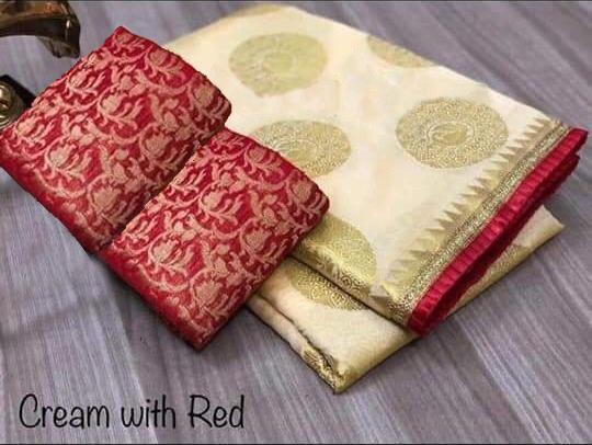 Designer Saree - Cotton Silk, Multi-color With Attach Blouse | Daily Wear For All Seasons, Superior Quality