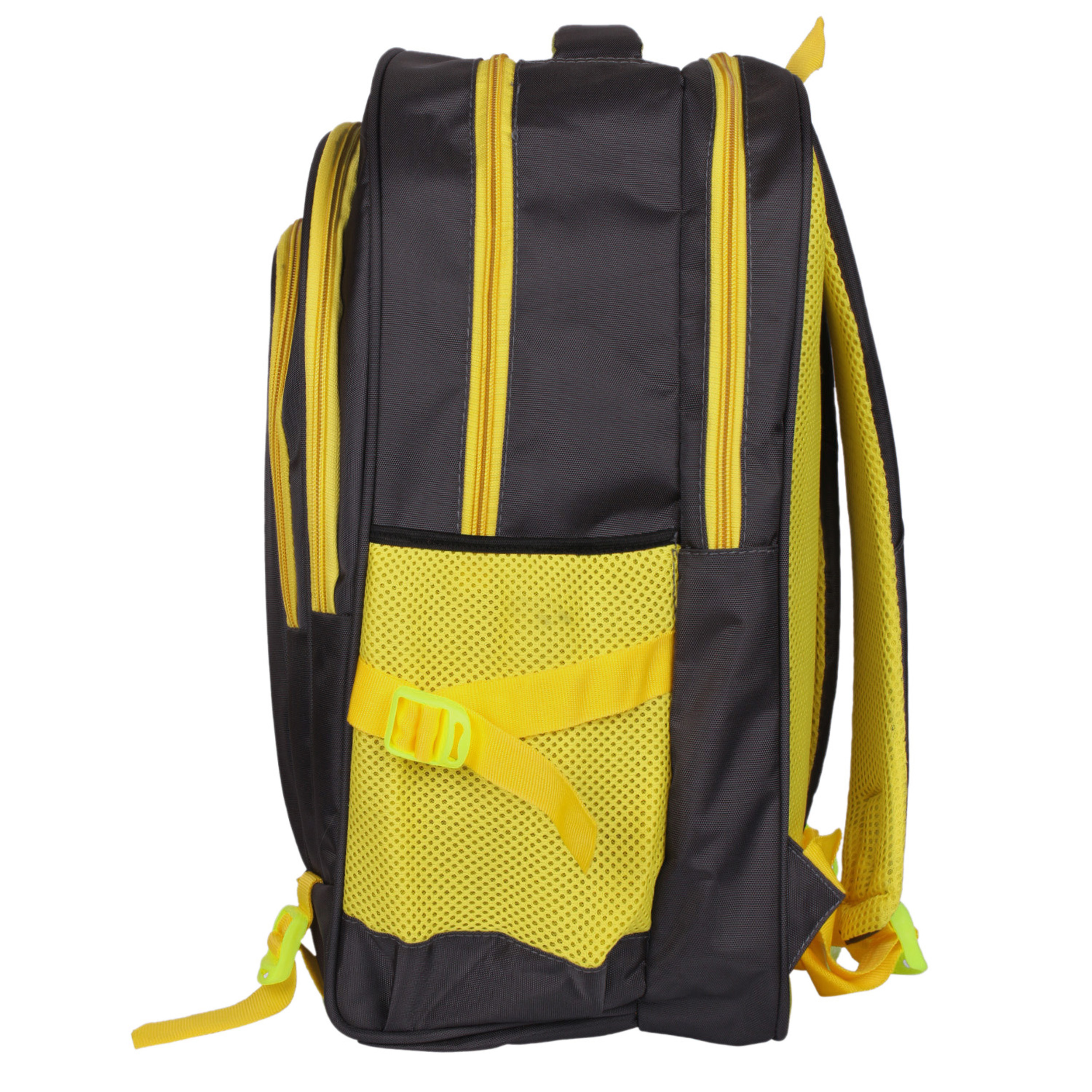 Backpack - Polyester, 18 X 12 X 6 Inches, Black | 30 Liters Capacity, Zipper Closure, 3 Compartments, 1.5 Pounds Weight