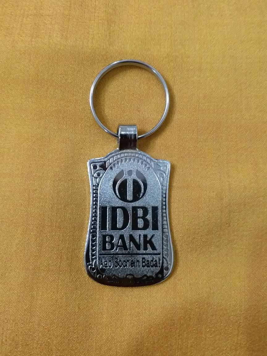 Metal Nickel Plating Keychain