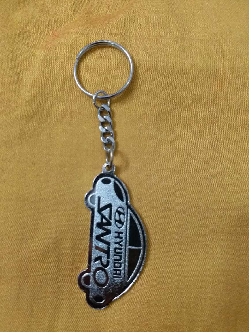 Metal Nickel Plating Keychain