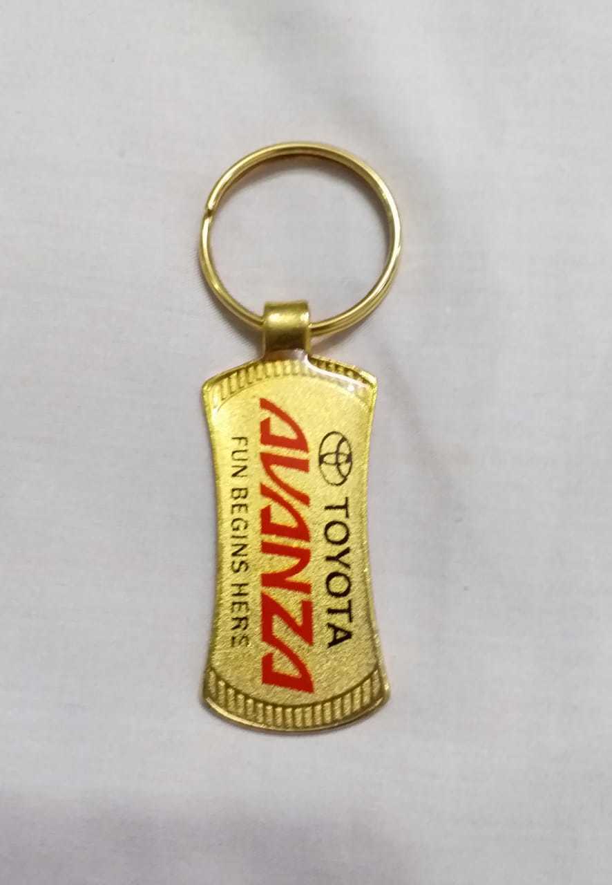 Indian Metal Gold Plating Keychain
