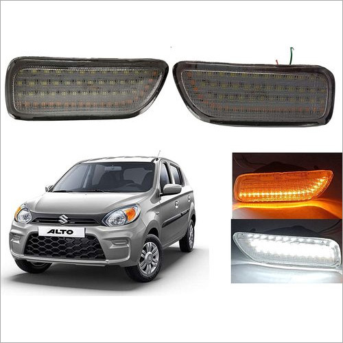 Autofasters Car Led fog Light with indicator for New Maruti Suzuki Alto 2019