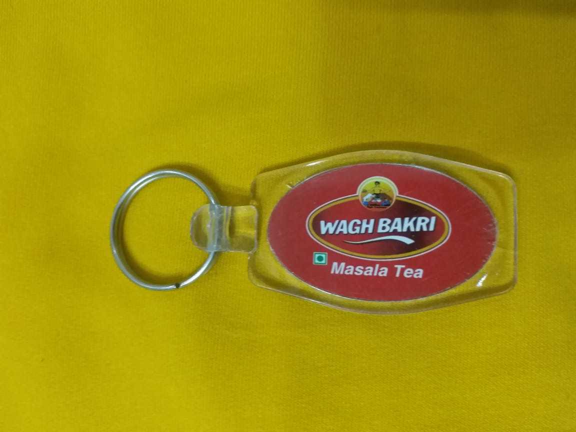 Transparent Crystal Keychain