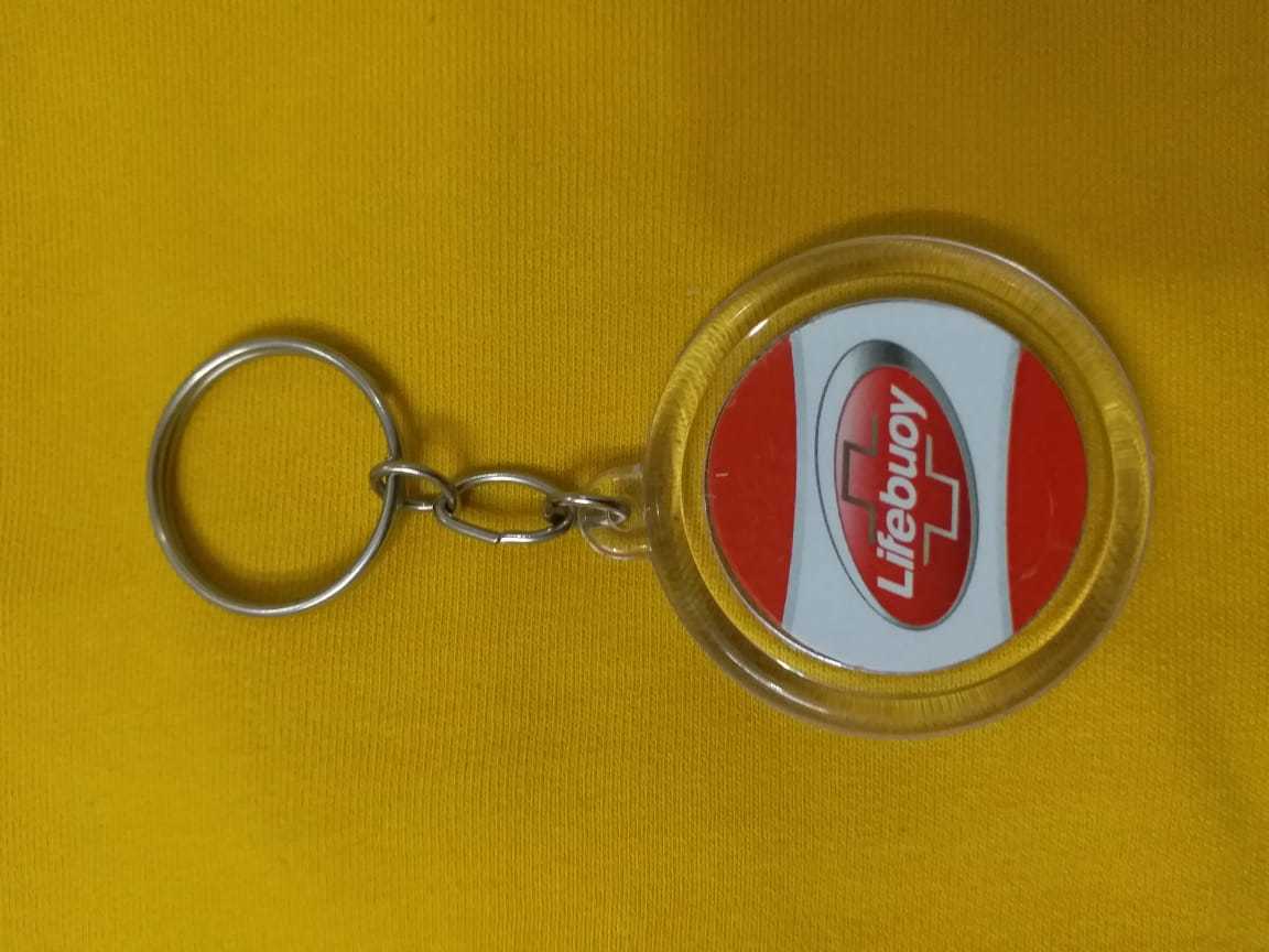 Transparent Crystal Keychain