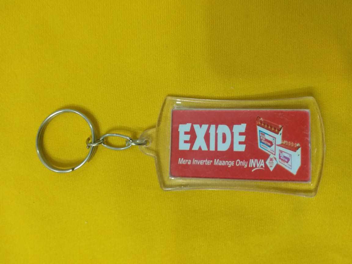 Transparent Crystal Keychain