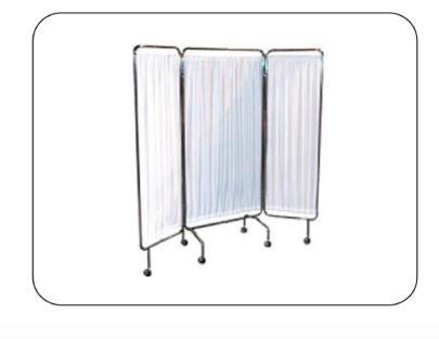 बेडसाइड स्क्रीन 3 पैनल