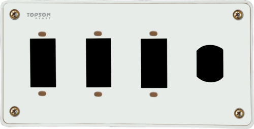 4 Way Cutting Board - Color: White