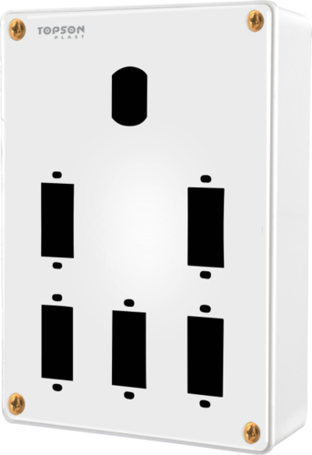 6X8 9 Way Cutting Board - Color: White