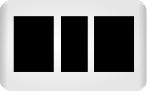 5 Way Modular Board - Color: White