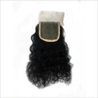 ब्लैक कर्ली हेयर क्लोज़र