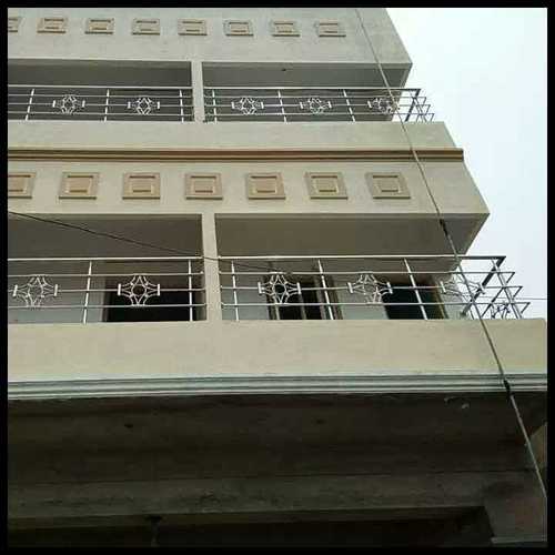 आसानी से इकट्ठे स्टेनलेस हाउस स्टील रेलिंग