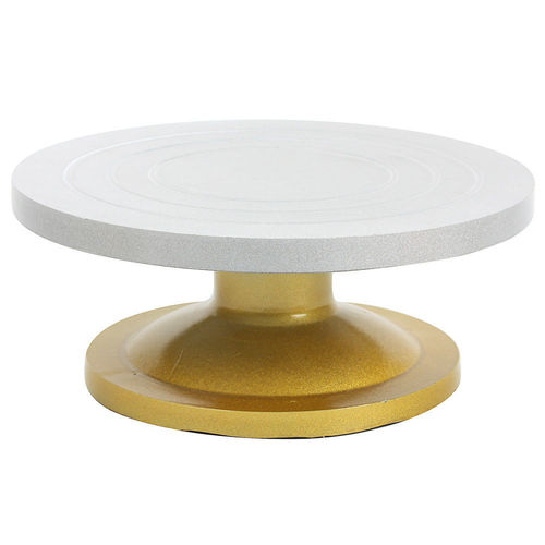 Metal & Fibre Rotating Cake Stand