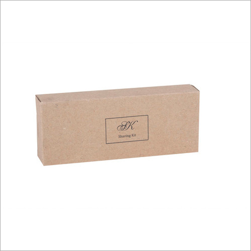 मुद्रित शेविंग किट बॉक्स