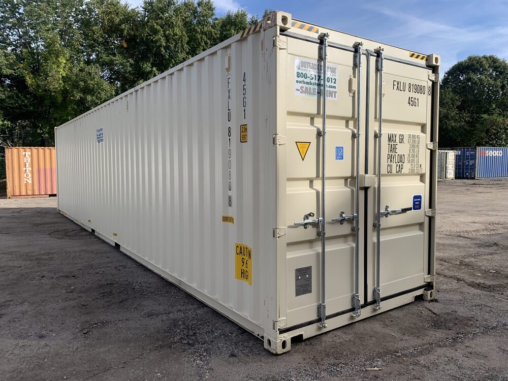 20 Ft White Refrigerator Ac Shipping Container - Height: 8 Foot (Ft)