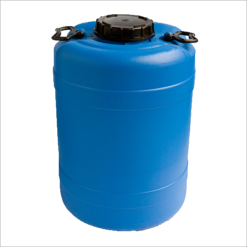 Wide Mouth Barrel - 50Ltr Plastic, Durable Blue Design for Versatile Storage and Easy Access