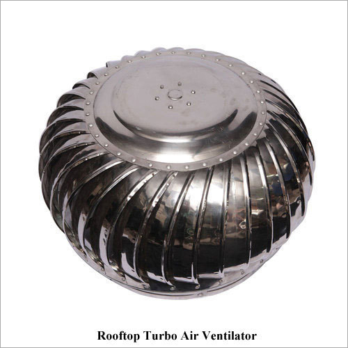 Rooftop Turbo Air Ventilator - Stainless Steel 21 Inch | High Performance Corrosion Resistant Durable For Hotels And Farms