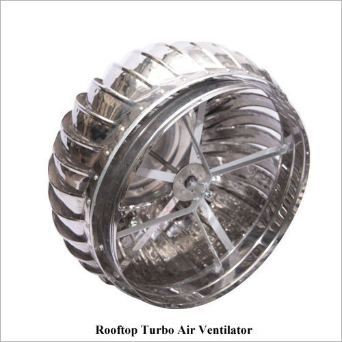 Rooftop Turbo Air Ventilator - Stainless Steel 21 Inch | High Performance Corrosion Resistant Durable For Hotels And Farms