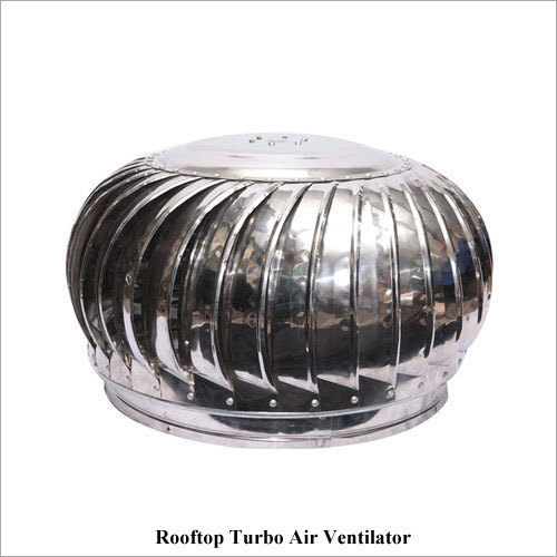 Rooftop Turbo Air Ventilator - Stainless Steel 21 Inch | High Performance Corrosion Resistant Durable For Hotels And Farms