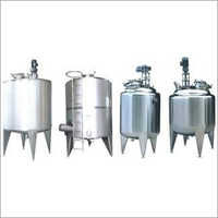 SS Tank For Syrup With Stirrer
