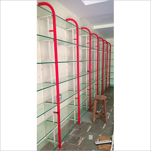 Ms Double Pipe Glass Rack