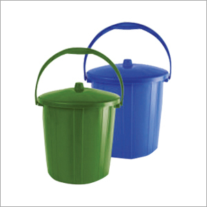 10 Ltr Plastic Dustbin - 100% Virgin Plastic, UV Protected | Robust Design, Heavy Duty Use, Space Saver with Wheels
